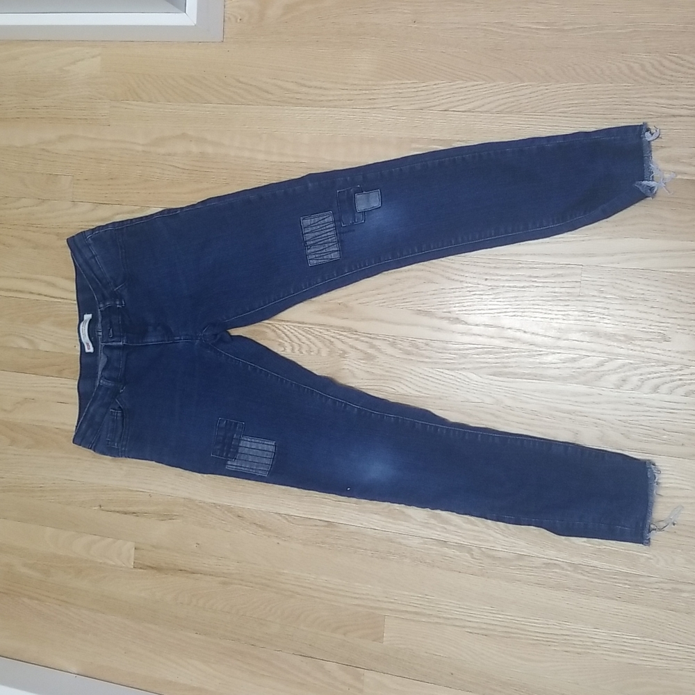 Girls Levi's patchwork jeans
